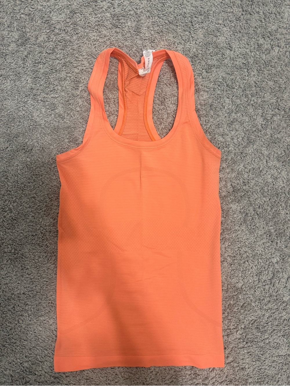 Lululemon Orange Swiftly Tech Racerback Size 2
